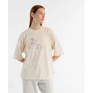 New Balance Oversized Flower T-shirt Met Korte Mouwen