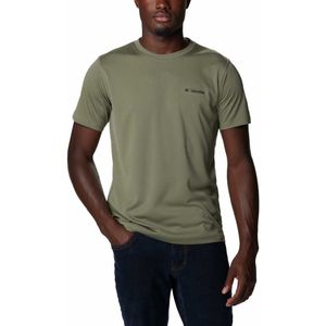 Columbia Zero Rules Short Sleeve T-shirt Groen S Man
