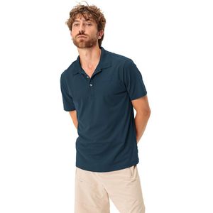 Vaude Essential Polo Short Sleeve Polo Blauw 3XL Man