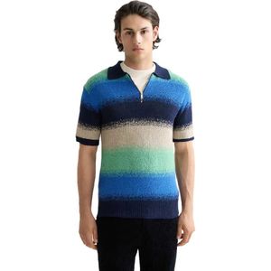 Scotch & Soda Degrade Korte Mouw Poloshirt