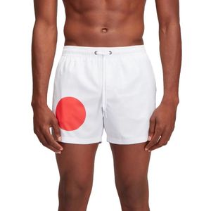 Sundek Elasticated Waistband Recycled Polyester Repreve Japan Flag Zwembroek