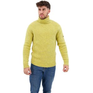 Superdry Studios Chunky Roll Neck Sweater Geel 2XL Man