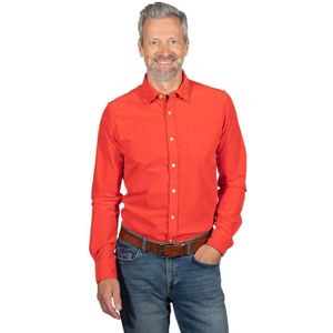 Nza New Zealand Opouawe Long Sleeve Shirt Oranje M Man