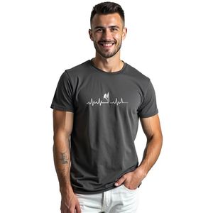 Kruskis Climbing Heartbeat T-shirt Met Korte Mouwen