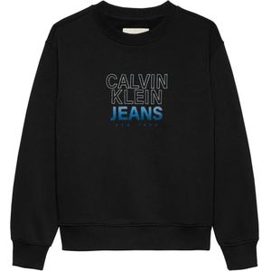 Calvin Klein Gradient Flock Logo Cn Hoodie