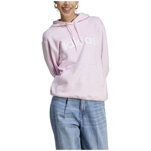 Adidas Essentials Linear Hoodie Roze XL / Regular Vrouw