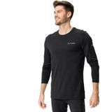 Vaude - Monviso - T-shirt - Zwart - Lange Mouwen - Merino Wol