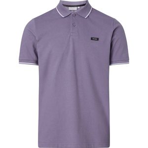 Calvin Klein Stretch Pique Tipping Slim Korte Mouw Poloshirt