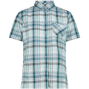 CMP - Dameshemd - Korte Mouwen - Ruitjesmotief - Dry Function Technologie