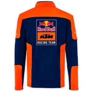 Ktm Red Bull Replica Sweatshirt Met Halve Rits