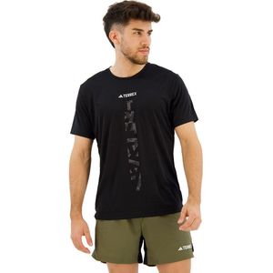 Adidas Agr Short Sleeve T-shirt Zwart XL Man