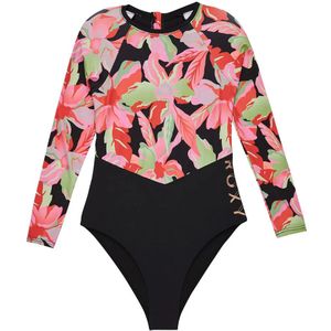 Badpak - Meisjes - Zwart - Gerecycled Polyester - Nauwsluitende Pasvorm