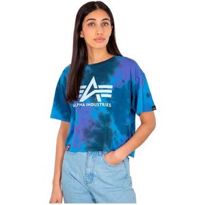 Alpha Industries Big A Batik T-shirt Met Korte Mouwen