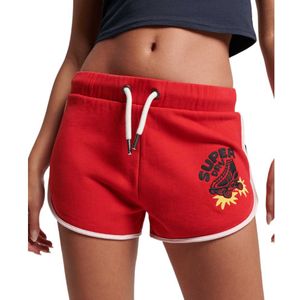 Superdry Vintage Roll With It Shorts Rood L Vrouw