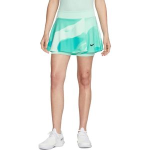Nike Court Dri Fit Victory Printed Rok Dames - Mint Foam / Black - XS