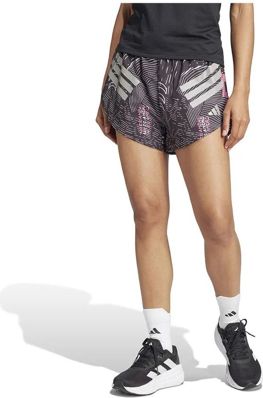 adidas - Hardloopshort - Zwart - 100% Gerecycled Polyester