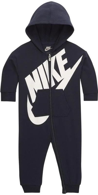 Nike - Play All Day - Werkoverall - Zwart - French Terry - Volledige Rits