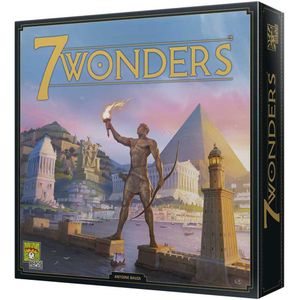 Asmodee 7 Wonders New Edition Spanish Board Game Veelkleurig