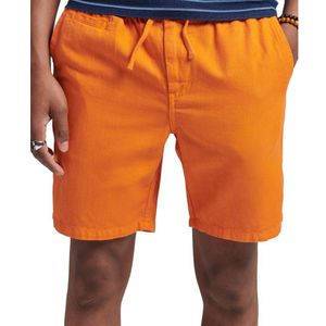 Superdry Vintage Overdyed Chino Shorts Oranje XL Man
