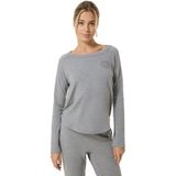 Super.natural - W LITTLE HEARTWOOD CREW - Merino Trui - Zwart