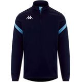 Kappa - Dolvole - Sweatshirt - Halve Rits - Heren - Nauw Aansluitend - 100% Polyester