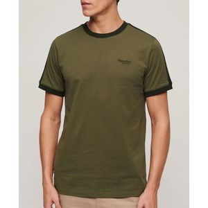 Superdry Essential Logo Retro St T-shirt Met Korte Mouwen Groen S Man