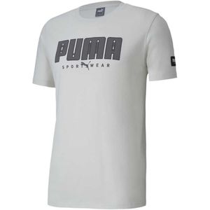 Puma Athletics Short Sleeve T-shirt Wit L Man