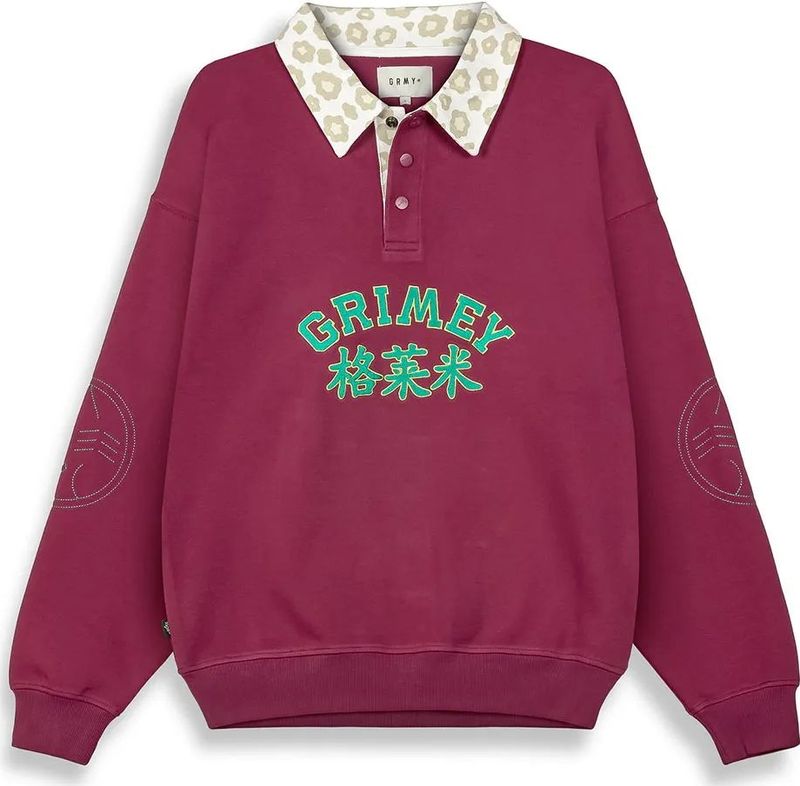 Grimey - Royal Paw Pique Polo Sweatshirt