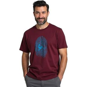 Kruskis Off Road Fingerprint T-shirt Met Korte Mouwen