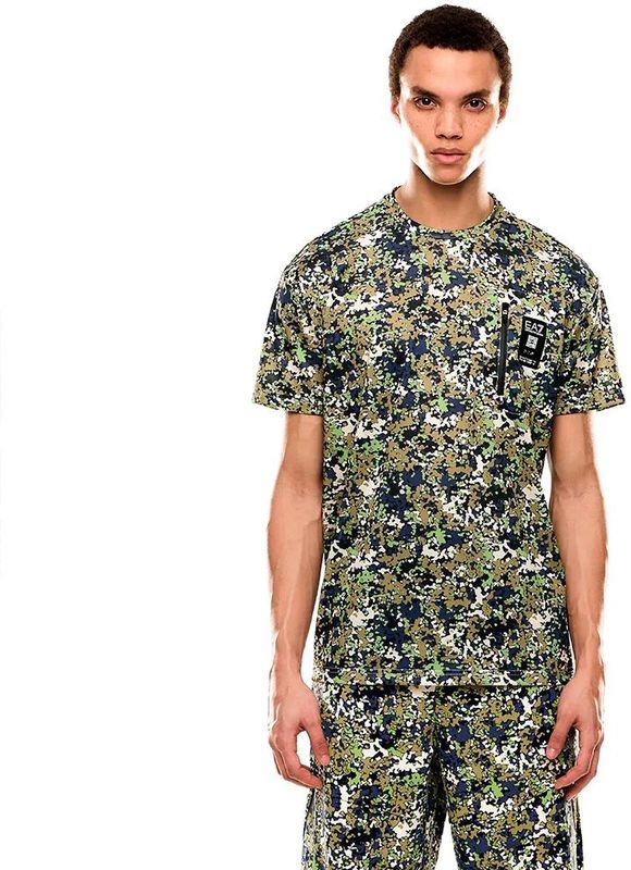 Ea7 Emporio Armani Train Visibility Graphic T-shirt Met Korte Mouwen