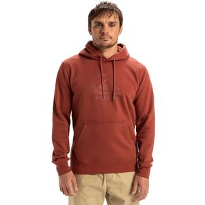 Quiksilver - Comp Logo - Hoodie - Rood - 60% Katoen, 40% Polyester