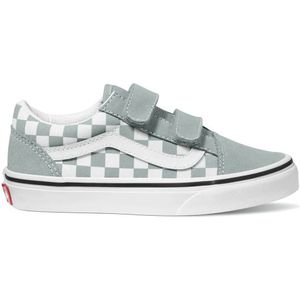 Vans - Old Skool V - Kinderschoenen - Zwart - Leer