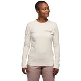 Black Diamond Heritage Wordmark T-shirt Met Lange Mouwen