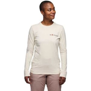 Black Diamond Heritage Wordmark T-shirt Met Lange Mouwen