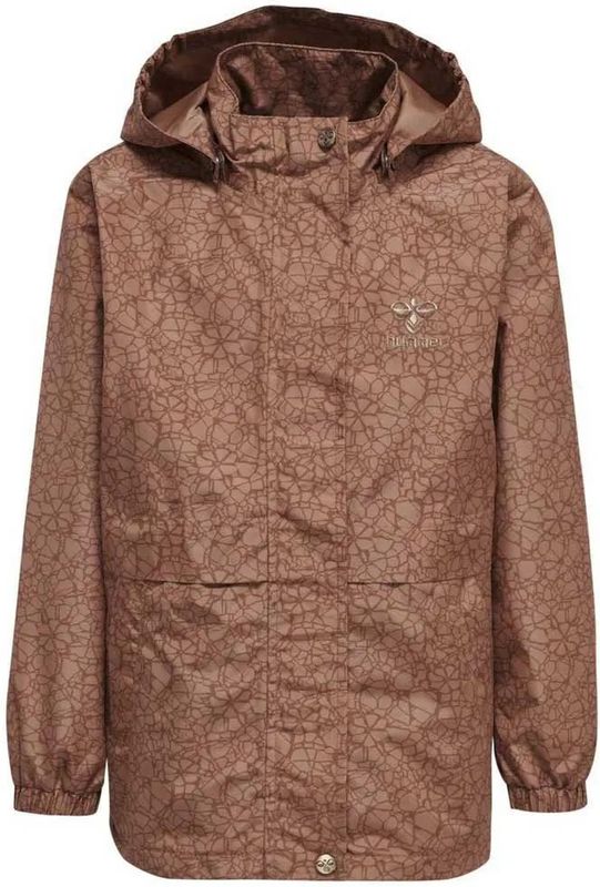 Hummel - hmlSOUTH JACKET - Waterdichte Meisjesjas - Geweven Stof - All-over Print