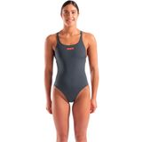 Arena - MaxLife - Badpak - Zwart - 100% Polyester - Chloorbestendig