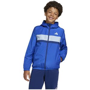 adidas - Windjack - Junioren - Zwart - 100% Gerecycled Polyester