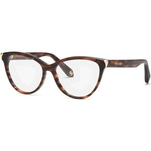 Roberto Cavalli - VRC102M - Optische Monturen - Havana - Acetaat - Vlinder