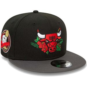 New Era Nba Floral 9fifty Chicago Bulls Cap Rood M-L Man