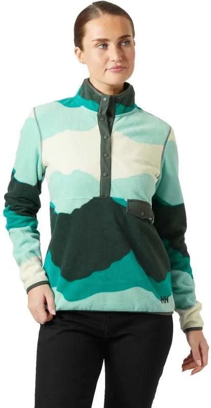 Helly Hansen Maridalen Printed Fleece Fleece Met Halve Rits