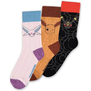 Gaming - Pokémon Eevee Evolution - Sokken - Meerkleurig - 78% Katoen
