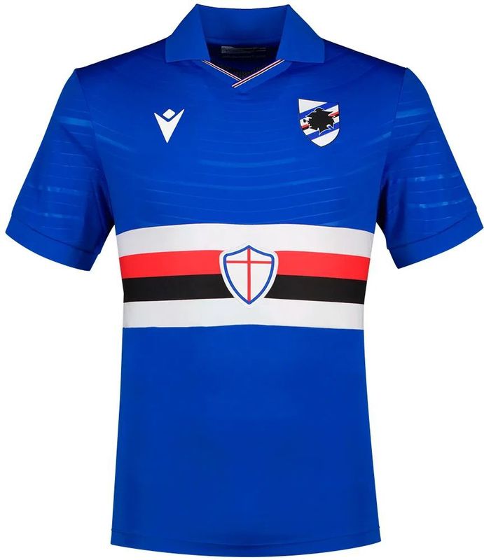 U.C. Sampdoria - Thuiswedstrijdshirt - Blauw - Volwassenen