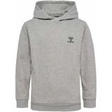 Hummel - Hmloffgrid Hoodie Kids - Grijs Melange - Kinder Hoodie
