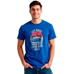 Kruskis Life Rocks T-shirt Met Korte Mouwen