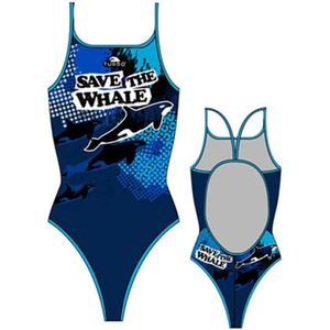 Turbo Save The Whale Badpak Met Dunne Bandjes