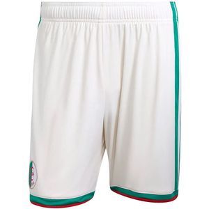 Adidas Algeria 26 Home Replica Shorts Korte Broeken Heren - Wit - Maat XS - Poly Mesh