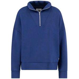 Fynch Hatton 25088099 Sweatshirt Met Halve Rits