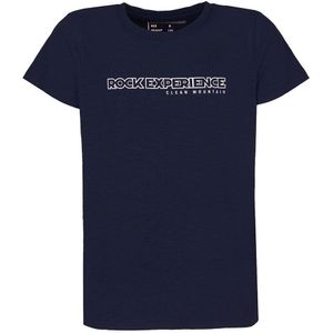 Rock Experience Adak P.1 Junior Short Sleeve T-shirt Blauw 14 Years