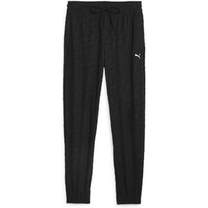 Puma - Fit Branded Fle - Trainingsbroek - Zwart