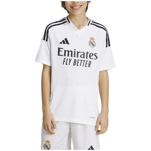 Adidas Real Madrid 24/25 Junior Thuisshirt Met Korte Mouwen